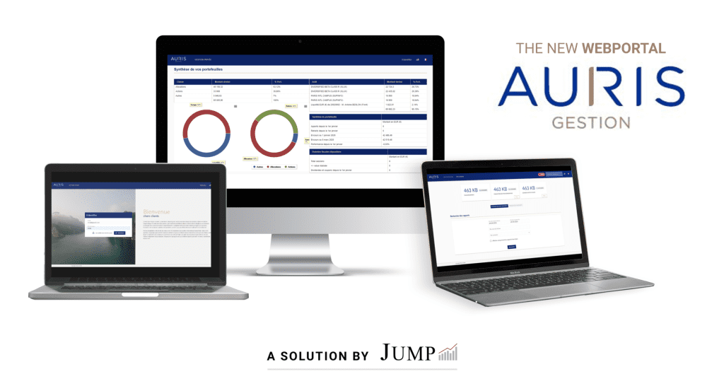 Auris Gestion on JUMP’s Front-to-Back solution